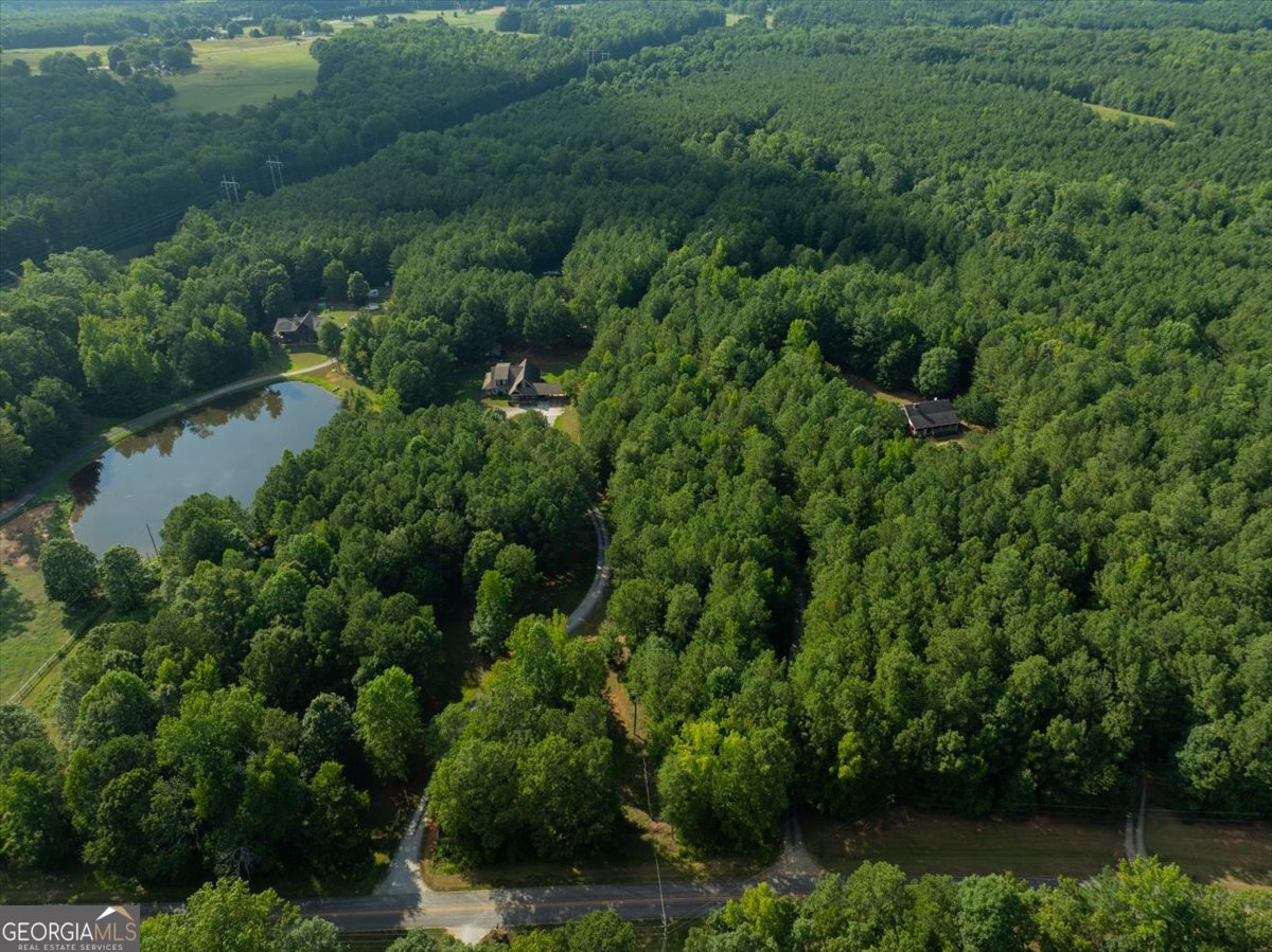 0 Dickson Road Rutledge, GA 30663 - Photo 40 of 46 an aerial view of residential house with outdoor space and trees all around