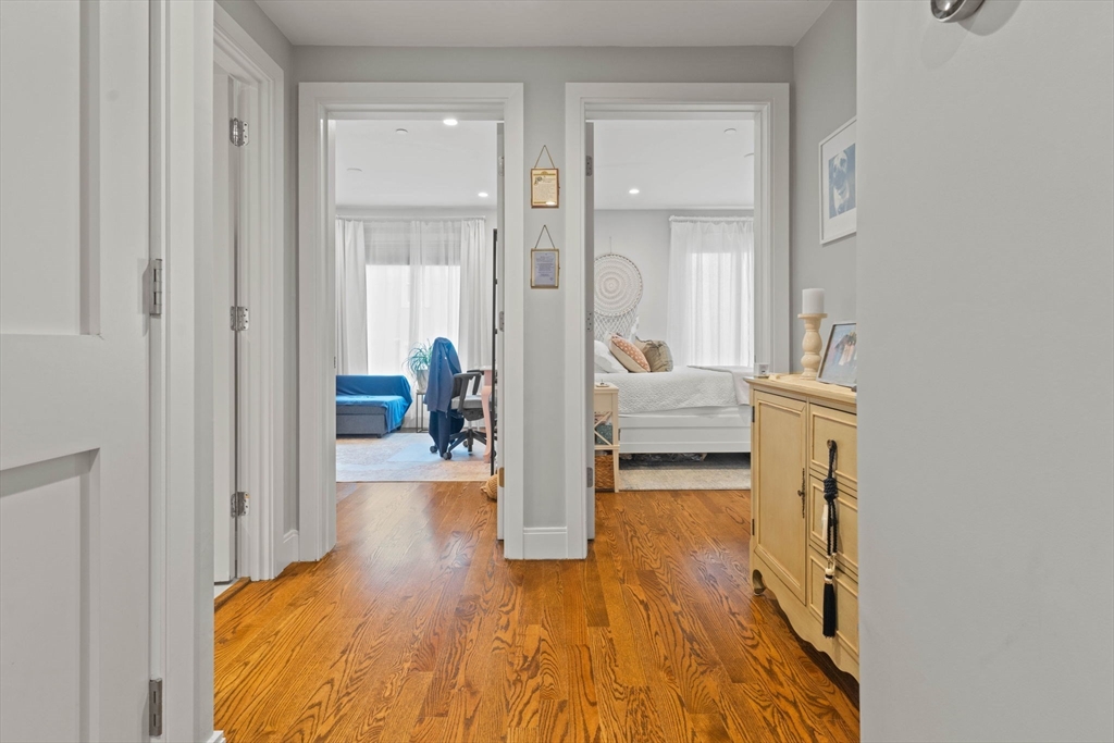 6 Ashland Street, Unit 3 Boston, MA 02122 - Photo 23 of 25 a view of living room with furniture and a wooden floor