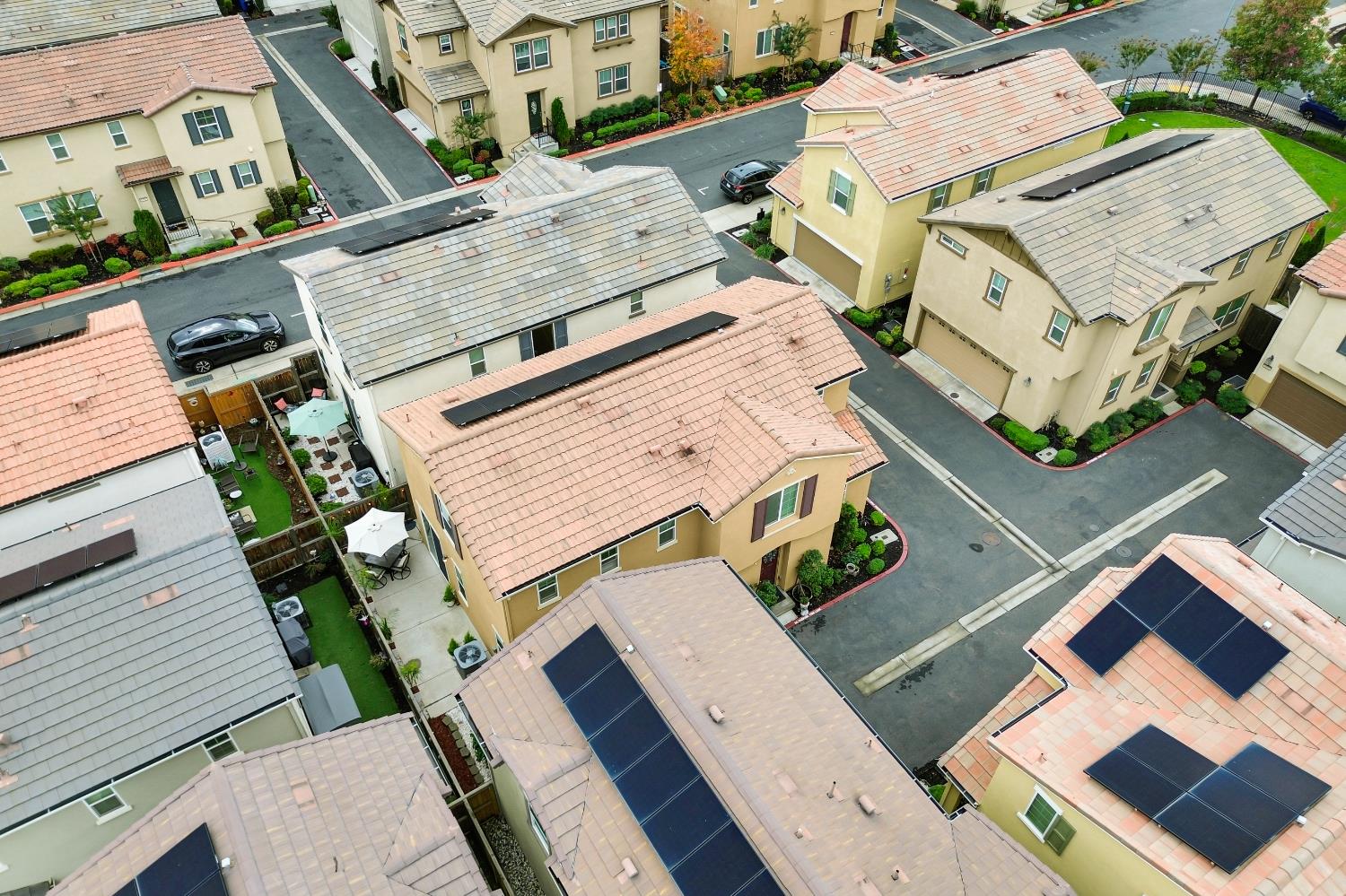 8193 Kramer Ranch Way Elk Grove, CA 95758 - Photo 43 of 48 an aerial view of a house with outdoor space