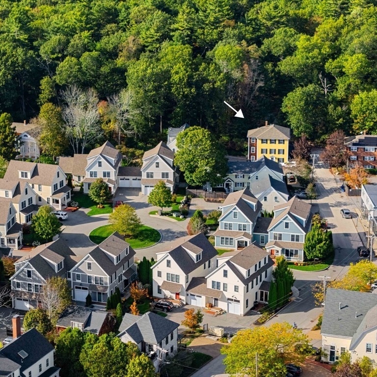 28 Elm Street, Unit 3 Manchester, MA 01944 - Photo 17 of 20 an aerial view of a houses with yard