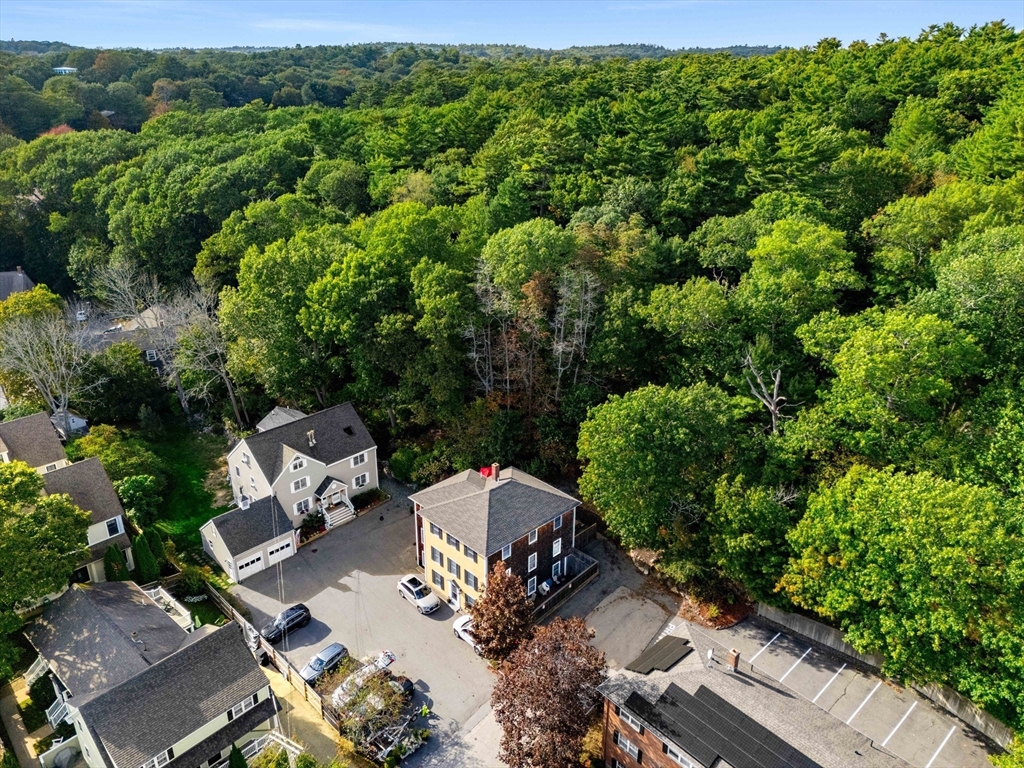 28 Elm Street, Unit 3 Manchester, MA 01944 - Photo 18 of 20 an aerial view of a house with a yard