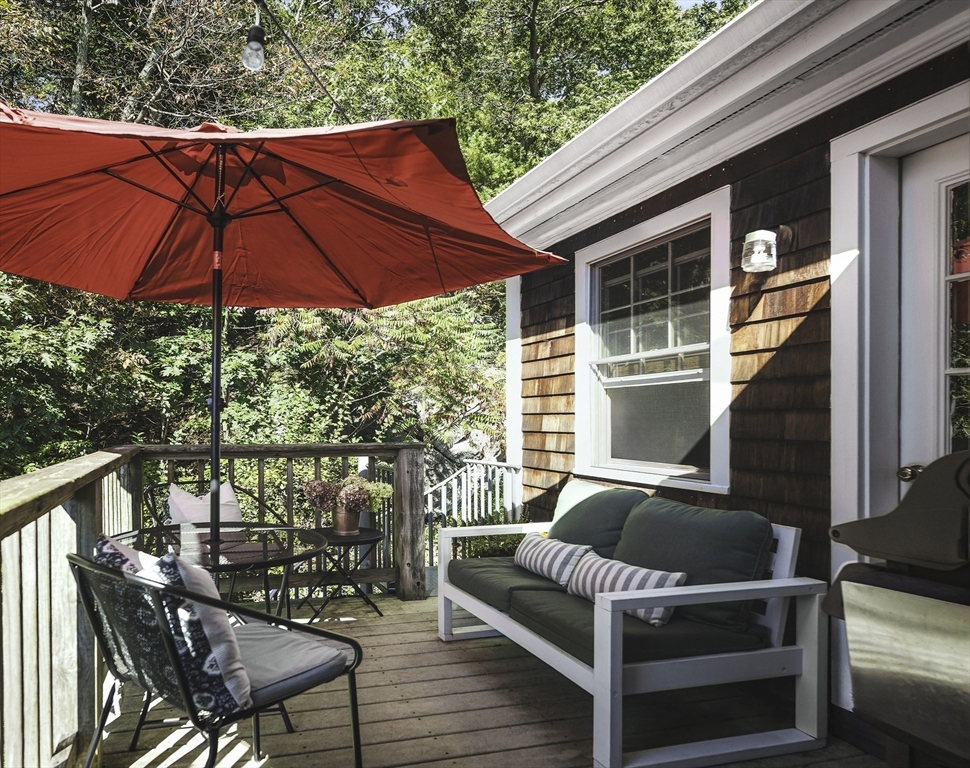 28 Elm Street, Unit 3 Manchester, MA 01944 - Photo 9 of 20 a view of balcony with patio
