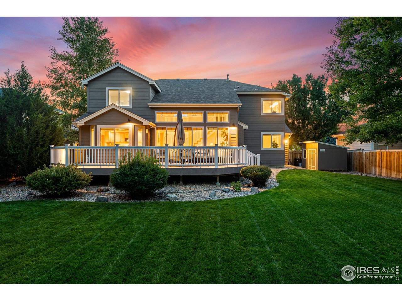 7452 Augusta Drive Boulder, CO 80301 - Photo 33 of 40 front view of a house with a yard