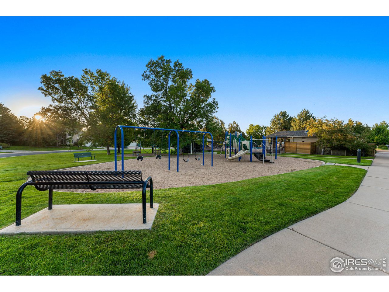 7452 Augusta Drive Boulder, CO 80301 - Photo 36 of 40 a view of a park with benches