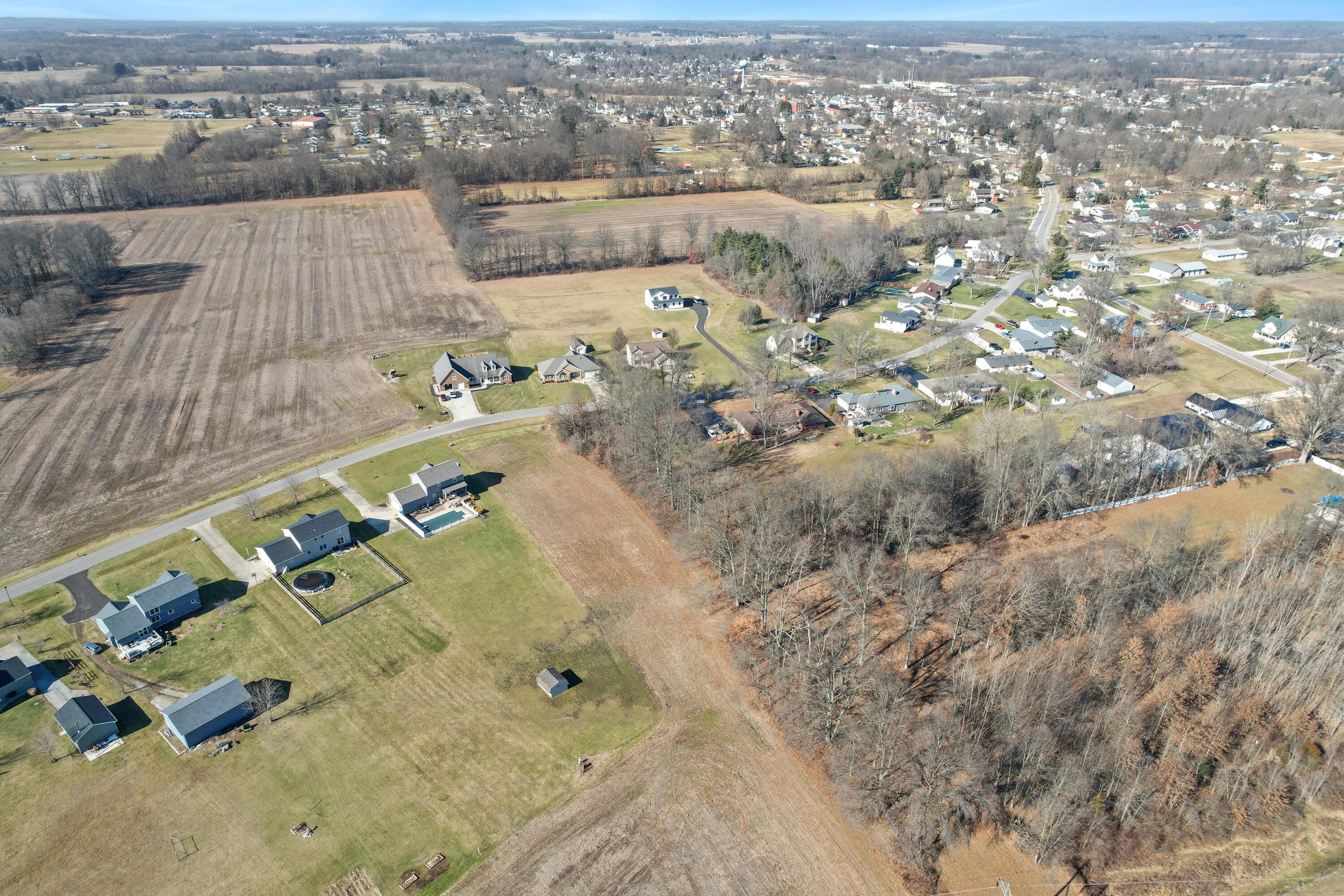 160 Holder Road Road Northeast Baltimore, OH 43105 - Photo 10 of 11 Overhead Drone View