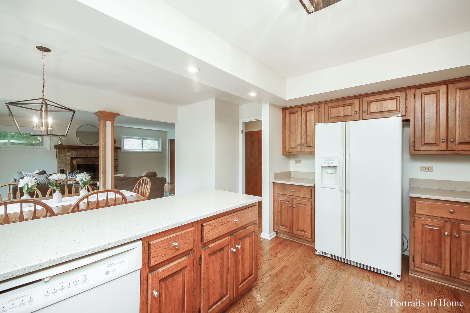1S781 Carrol Gate Road Wheaton, IL 60189 - Photo 11 of 30 a kitchen with stainless steel appliances a refrigerator and a sink