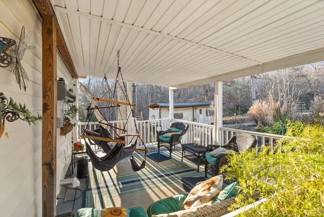 a view of deck with patio