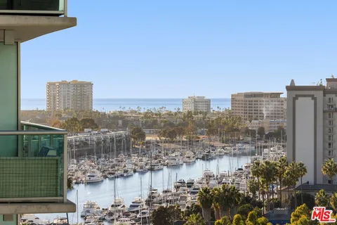 a view of a city with tall buildings