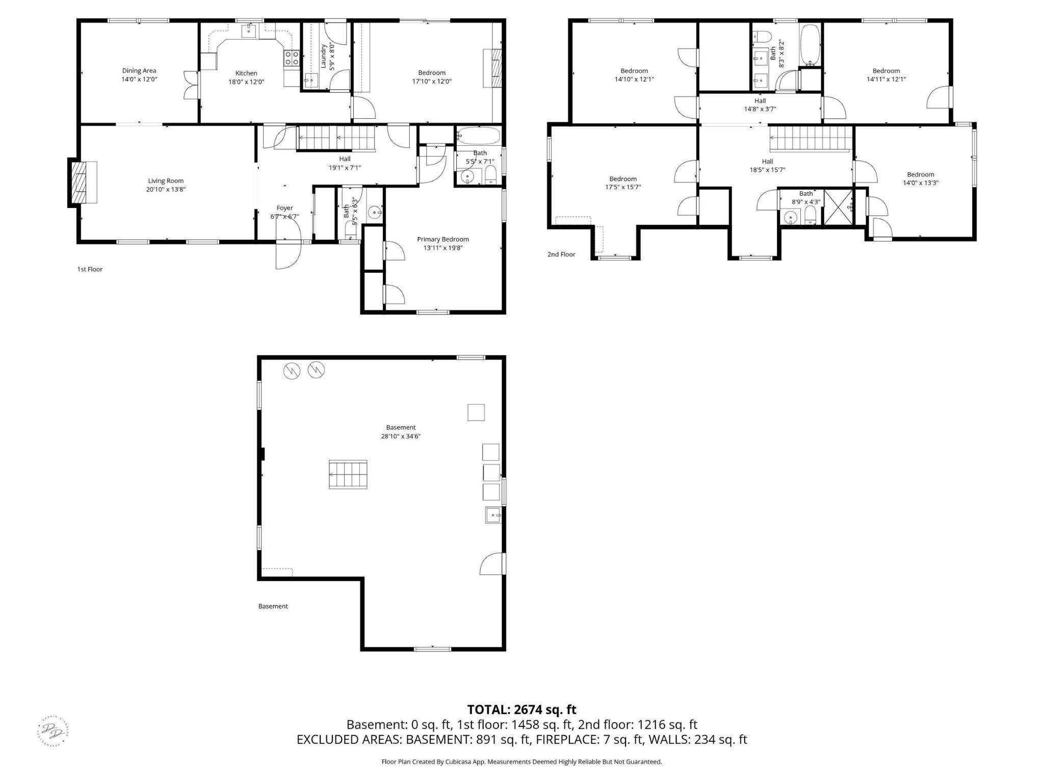859 Yorklyn Road Hockessin, DE 19707 - Photo 28 of 28 Floor plan all floors