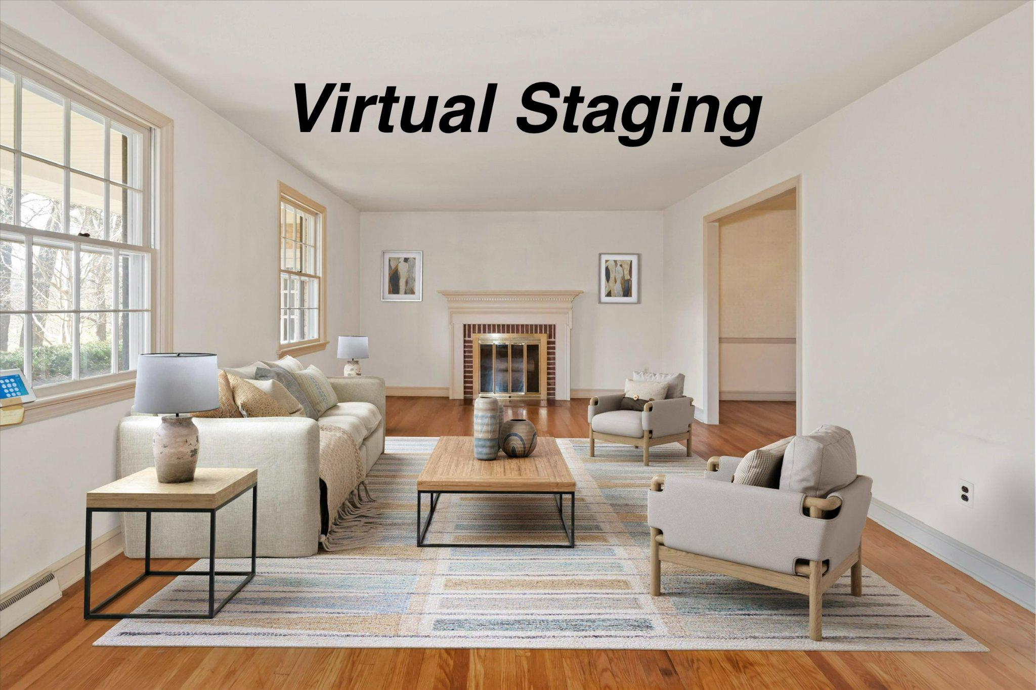 859 Yorklyn Road Hockessin, DE 19707 - Photo 4 of 28 Virtually Staged Living Room