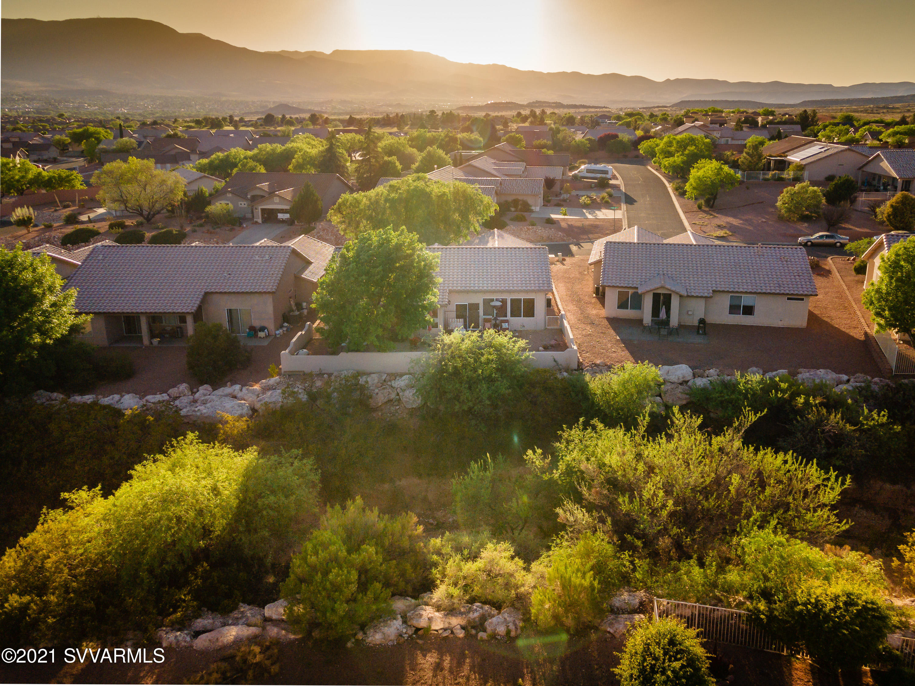 795 South Rising View Court Cornville, AZ 86325 - Photo 17 of 18 Overhead from rear