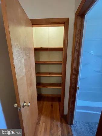 a view of walk in closet