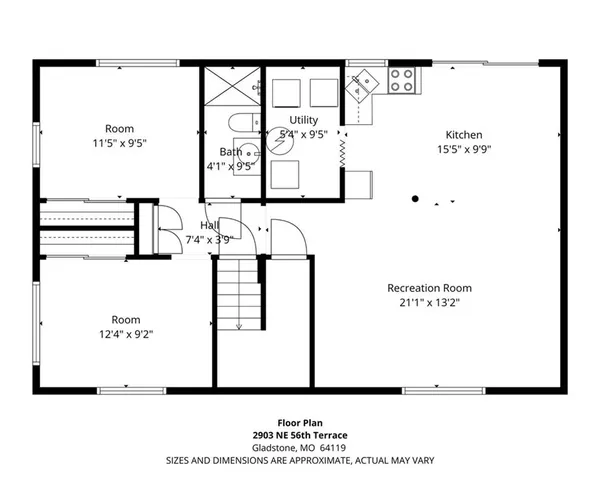 $149,999 | 2903 Northeast 56 Terrace, Gladstone, MO 64119