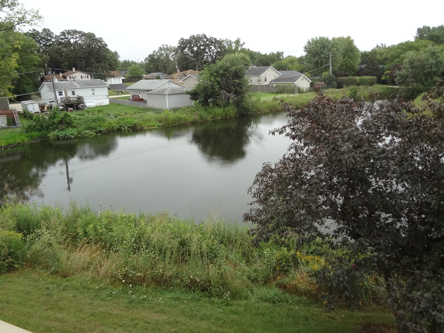 1127 North Red Oak Circle, Unit 4 Round Lake Beach, IL 60073 - Photo 19 of 31 a view of a lake with houses