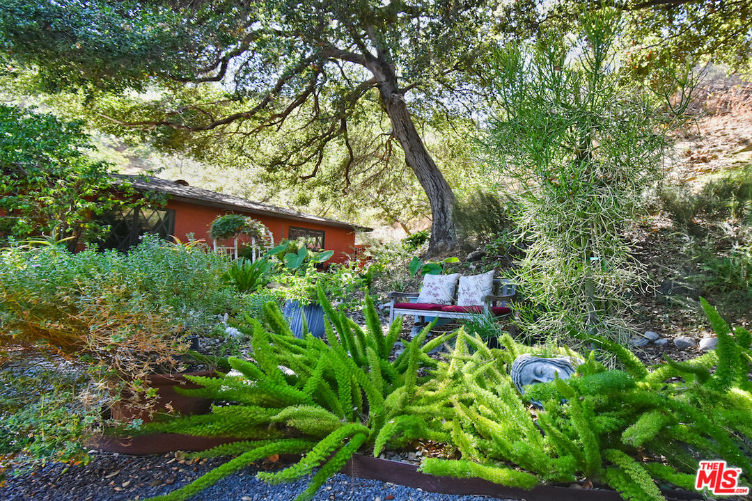 3833 Woodcliff Road Sherman Oaks, CA 91403 - Photo 36 of 52 a sign that is sitting in a tree