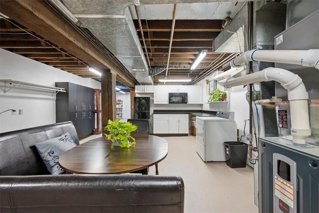 4731 Butler Street Pittsburgh, PA 15201 - Photo 20 of 50 a view of kitchen with living room