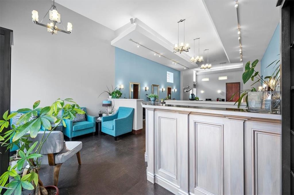 4731 Butler Street Pittsburgh, PA 15201 - Photo 4 of 50 a kitchen with counter top space view and living room