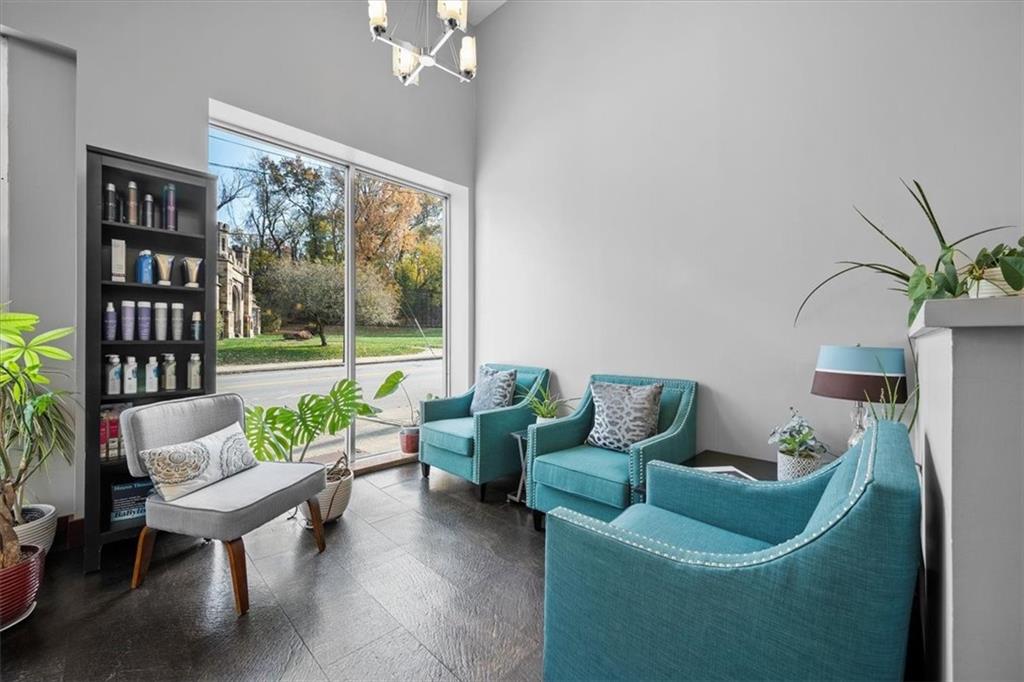4731 Butler Street Pittsburgh, PA 15201 - Photo 7 of 50 a living room with furniture and a potted plant