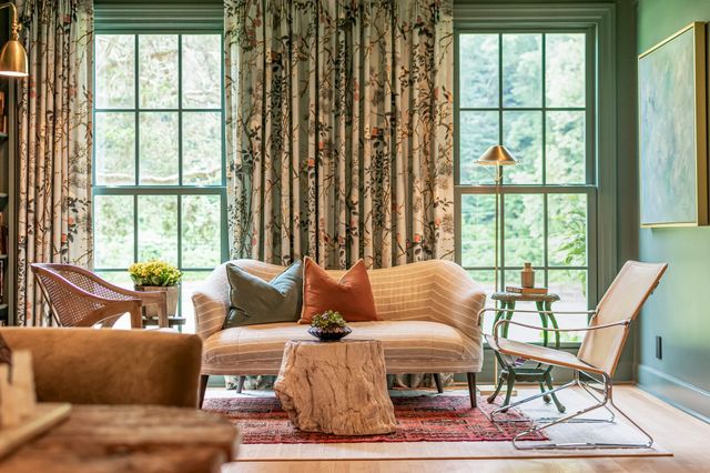 a kitchen with lots of counter top space