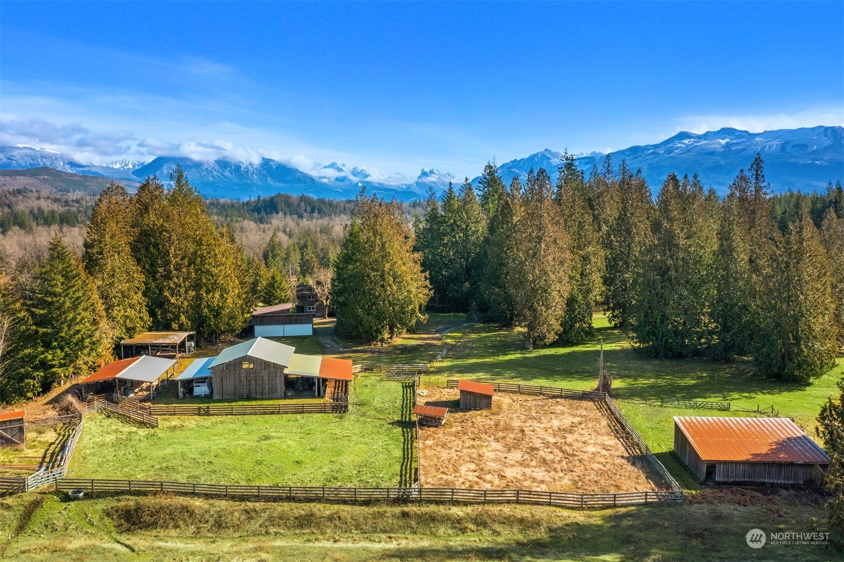 13106 Reiner Road Monroe, WA 98272 - Photo 3 of 37 a view of a house with pool and a yard