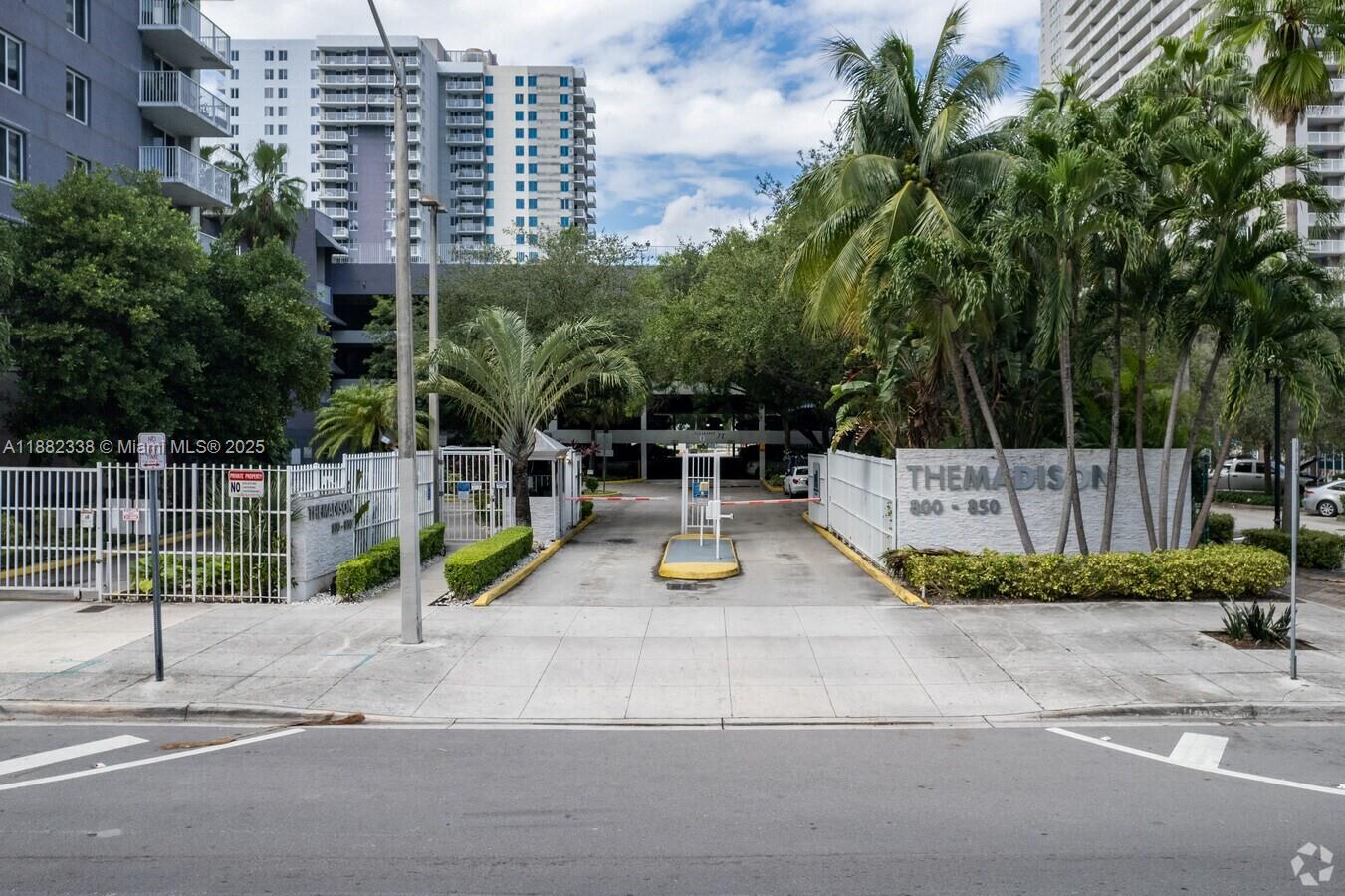 800 North Miami Avenue, Unit E1201 Miami, FL 33136 - Photo 1 of 18 a view of a park with iron fence