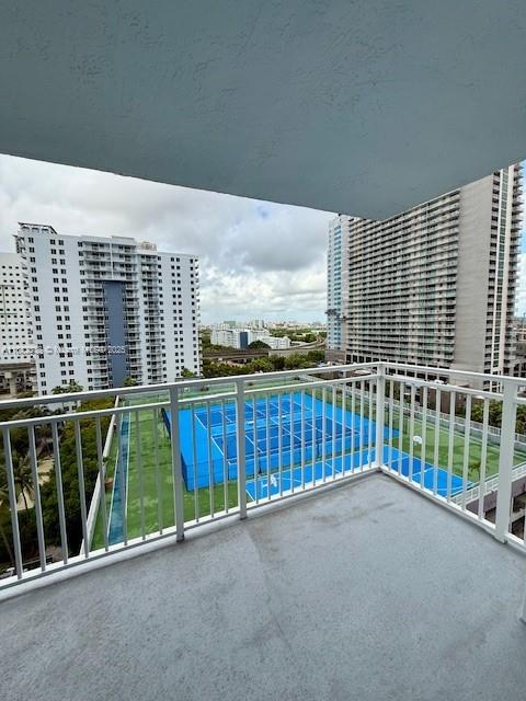 800 North Miami Avenue, Unit E1201 Miami, FL 33136 - Photo 9 of 18 a view of balcony with furniture