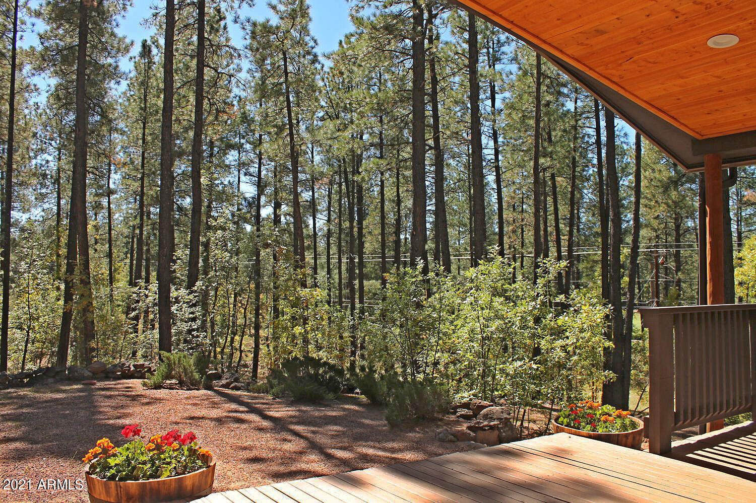 3057 Red Robin Road Pinetop, AZ 85935 - Photo 34 of 34 Front Porch View