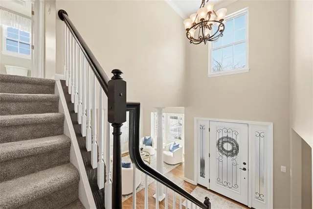 a view of a interior of house