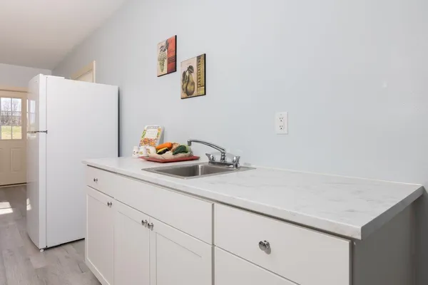 front view of house with a yard