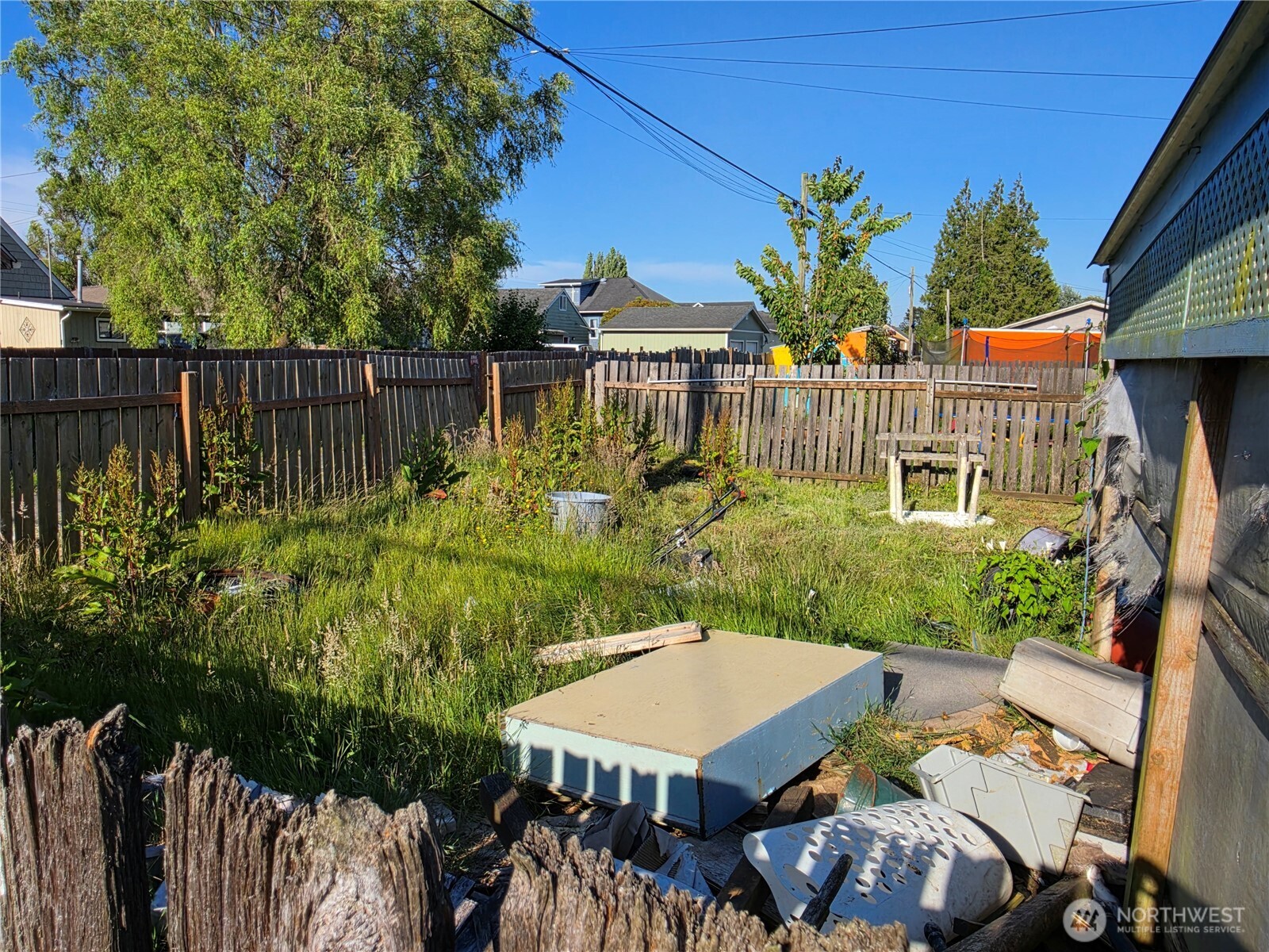 1518 West 1st Street Aberdeen, WA 98520 - Photo 17 of 17 a view of a house with backyard and sitting area