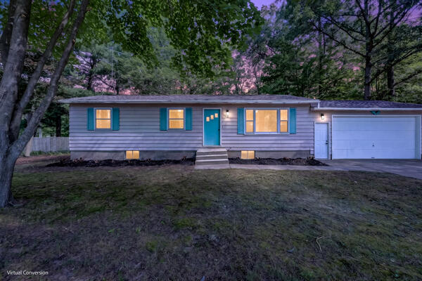 3614 Hall Road Muskegon, MI 49442 - Photo 3 of 25 hall front night