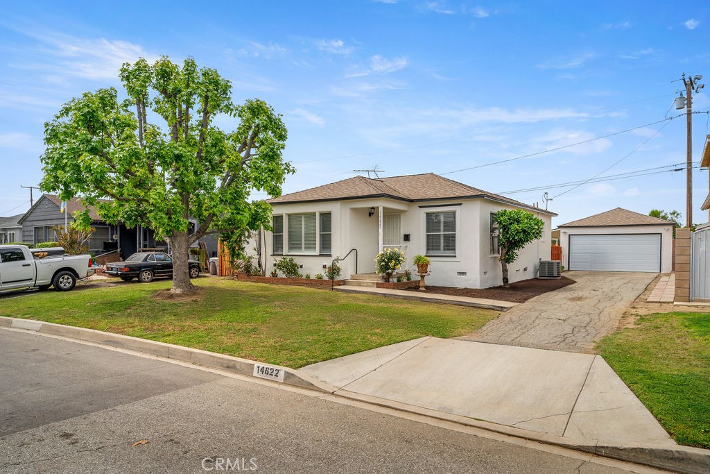 14622 Danbrook Drive Whittier, CA 90604 - Photo 2 of 38 a front view of a house with a garden and porch