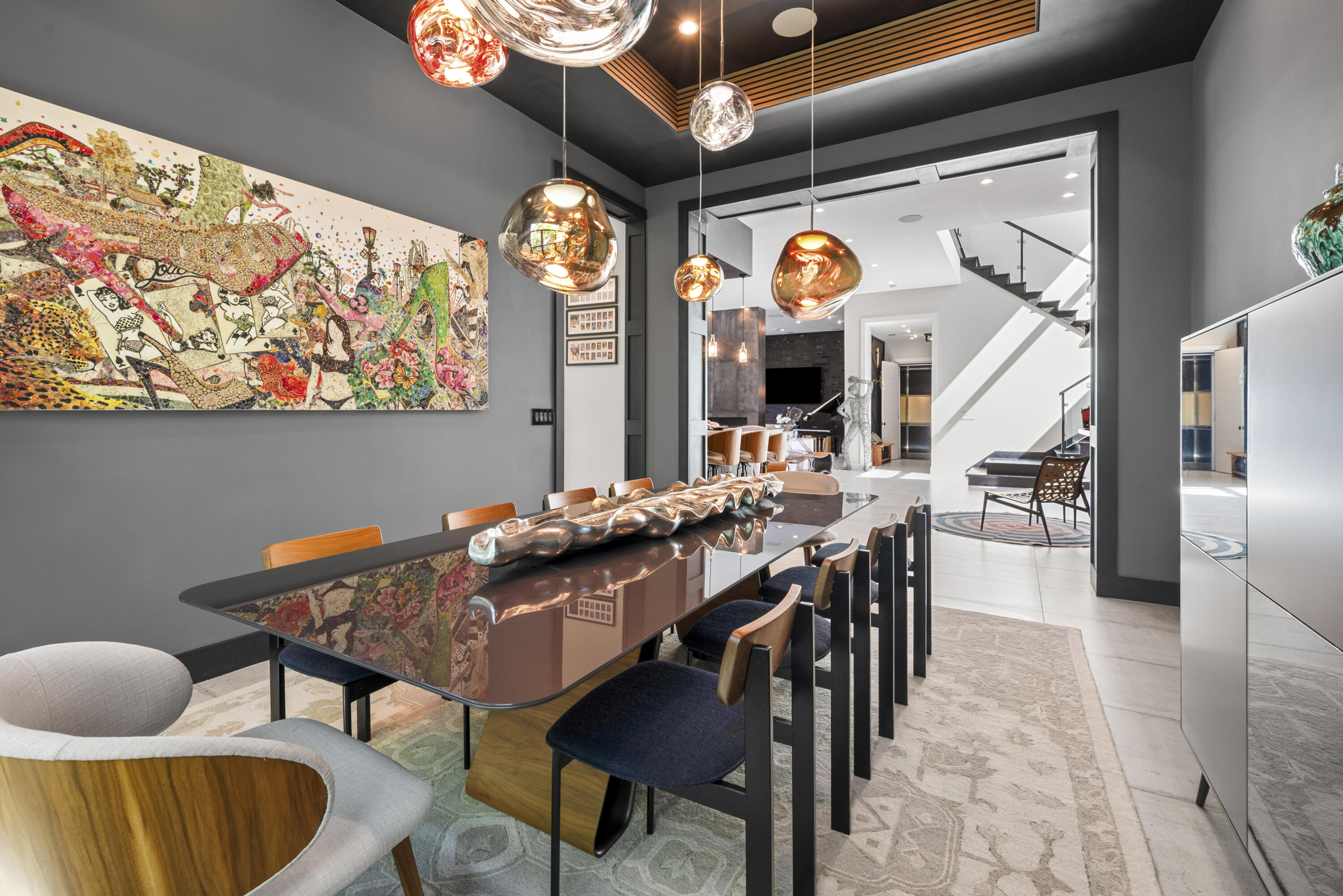 9771 Chianti Classico Terrace Boca Raton, FL 33496 - Photo 19 of 114 a view of a dining room with furniture and a large window