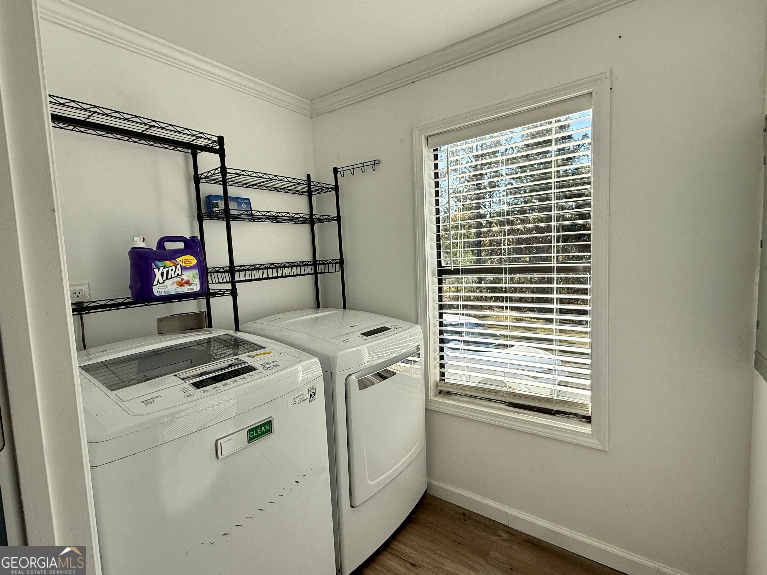 10199 Ga Highway Stapleton, GA 30823 - Photo 23 of 30 a utility room with dryer and washer