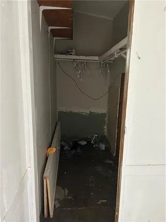 a close view of water heater