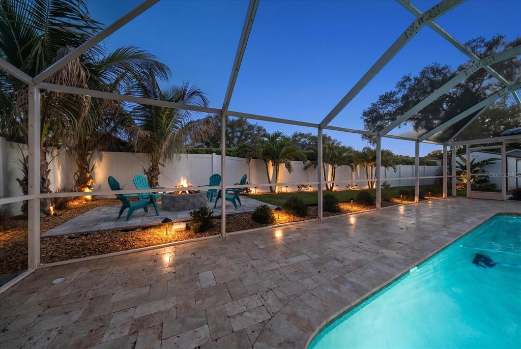 1049 McCarty Street Dunedin, FL 34698 - Photo 41 of 49 a view of a backyard with a patio
