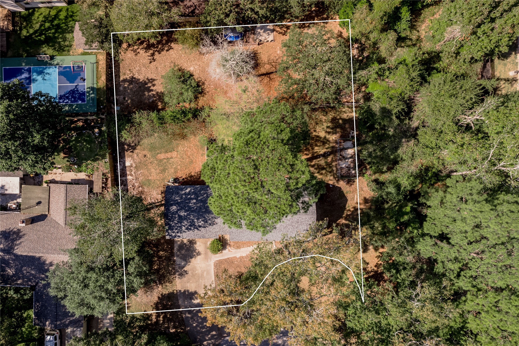 3644 Sage Street Huntsville, TX 77340 - Photo 4 of 20 a view of a yard