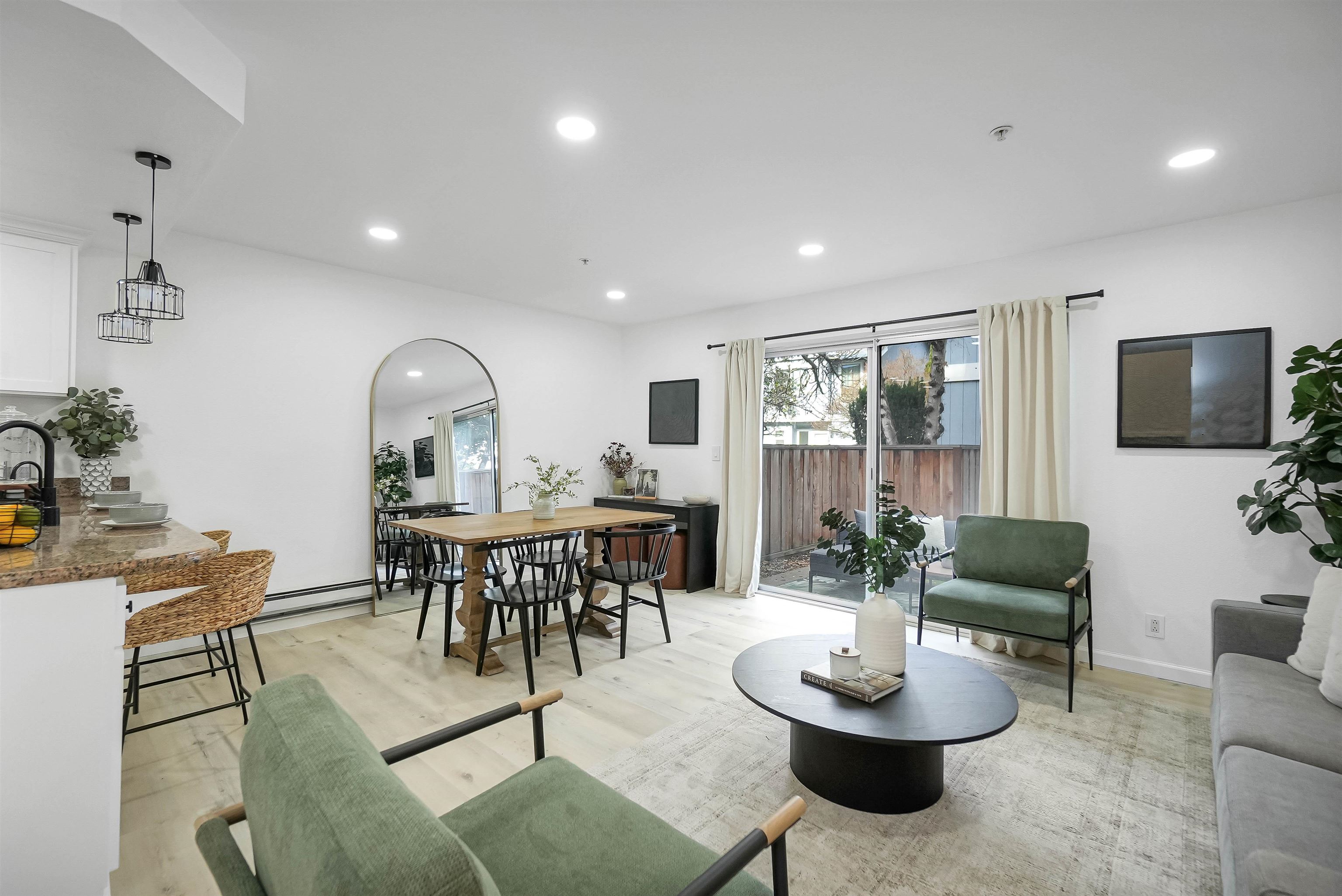 20115 Redwood Road, Unit 9 Castro Valley, CA 94546 - Photo 7 of 47 a living room with furniture a dining table and a potted plant