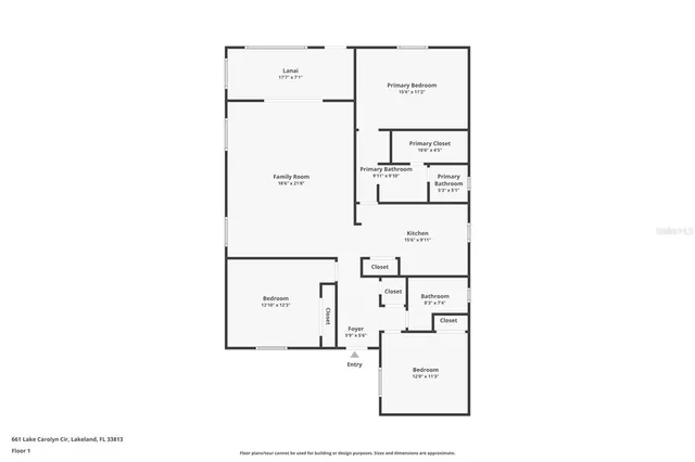 $299,000 | 661 Lake Carolyn Circle, Lakeland, FL 33813