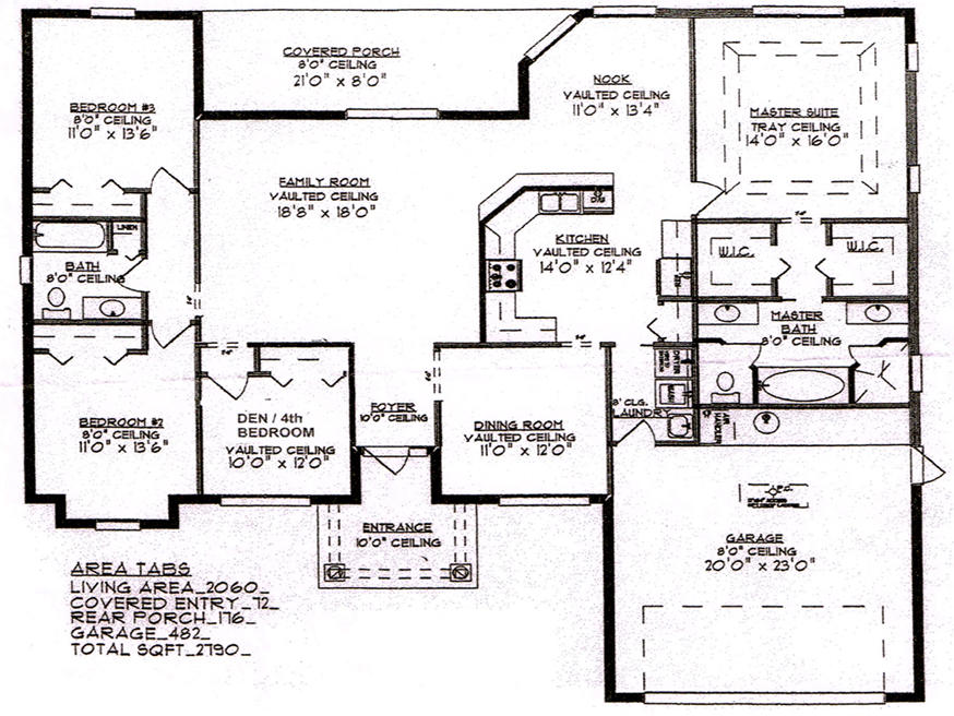 569 Southwest Undallo Road Port St. Lucie, FL 34953 - Photo 21 of 21 Approximate Floor Plan