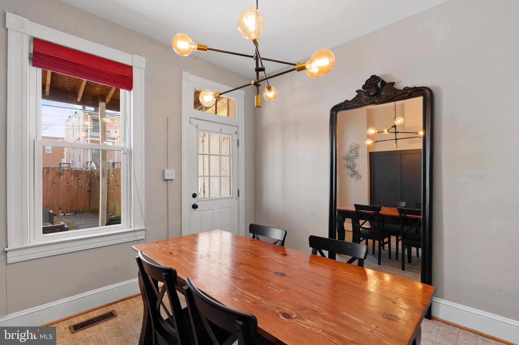 347 Yale Avenue Baltimore, MD 21229 - Photo 32 of 59 a dining room with furniture and window