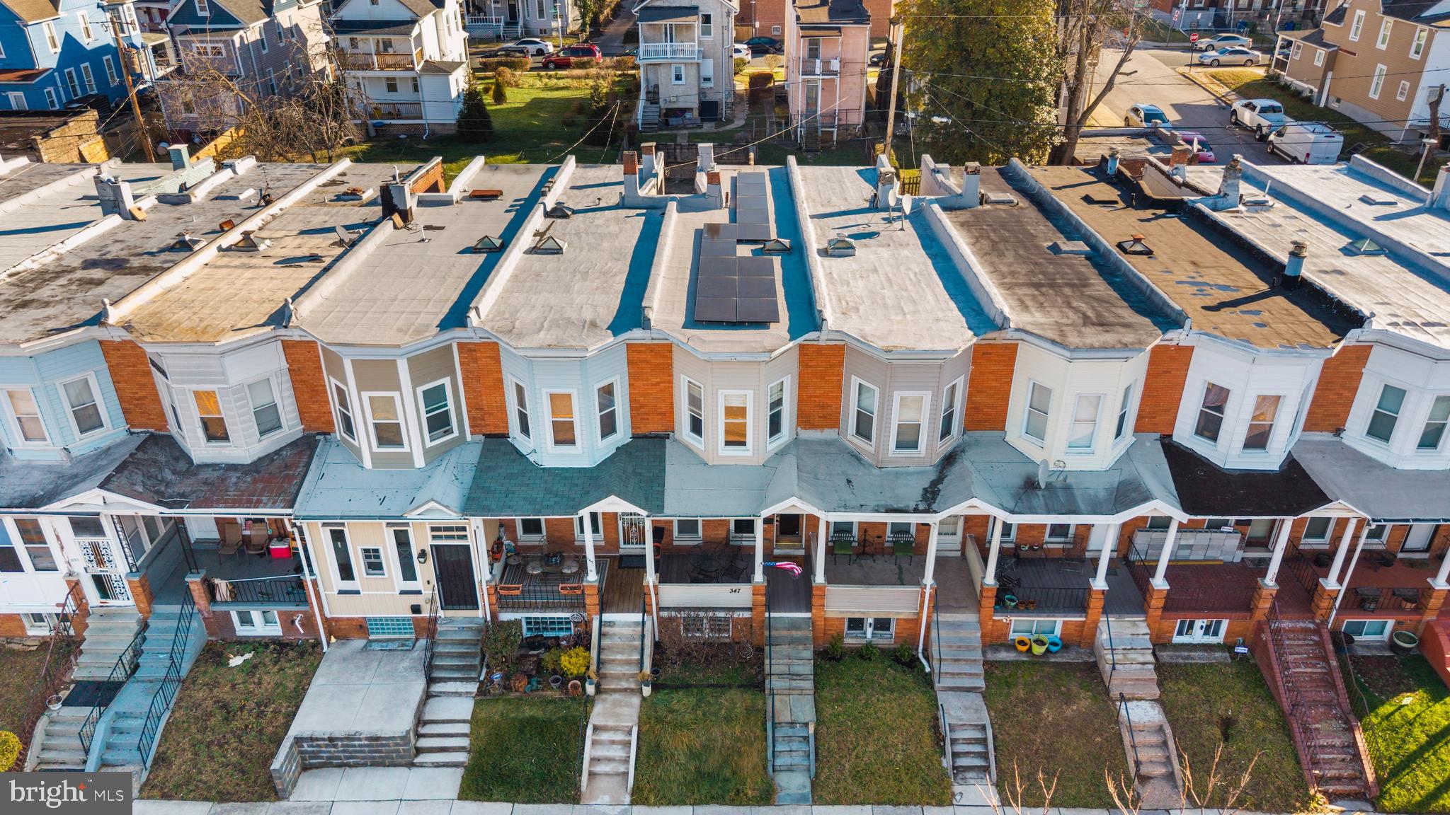 347 Yale Avenue Baltimore, MD 21229 - Photo 44 of 59 an aerial view of multiple houses