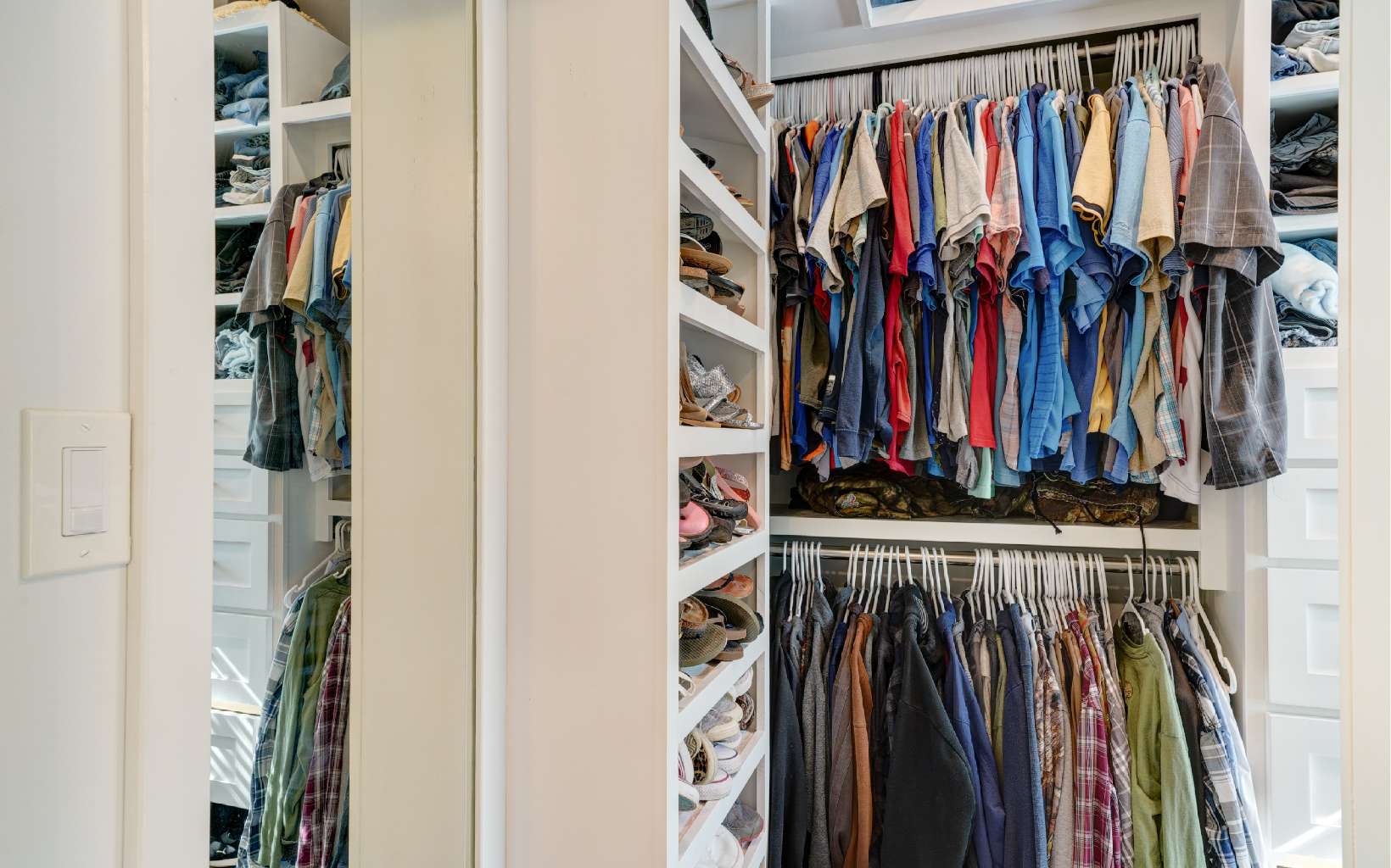 60 Buckeye Branch Road Morganton, GA 30560 - Photo 13 of 21 a view of a walk in closet with clothes