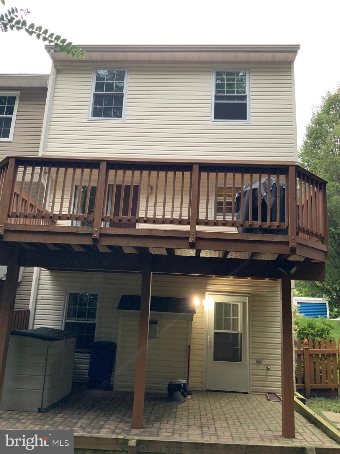 117 Carolstowne Road Reisterstown, MD 21136 - Photo 21 of 24 Rear view of home