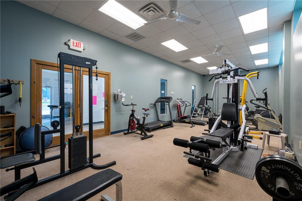1417 Foxhound Trail Northeast Ranger, GA 30734 - Photo 13 of 21 a view of a room with gym equipment