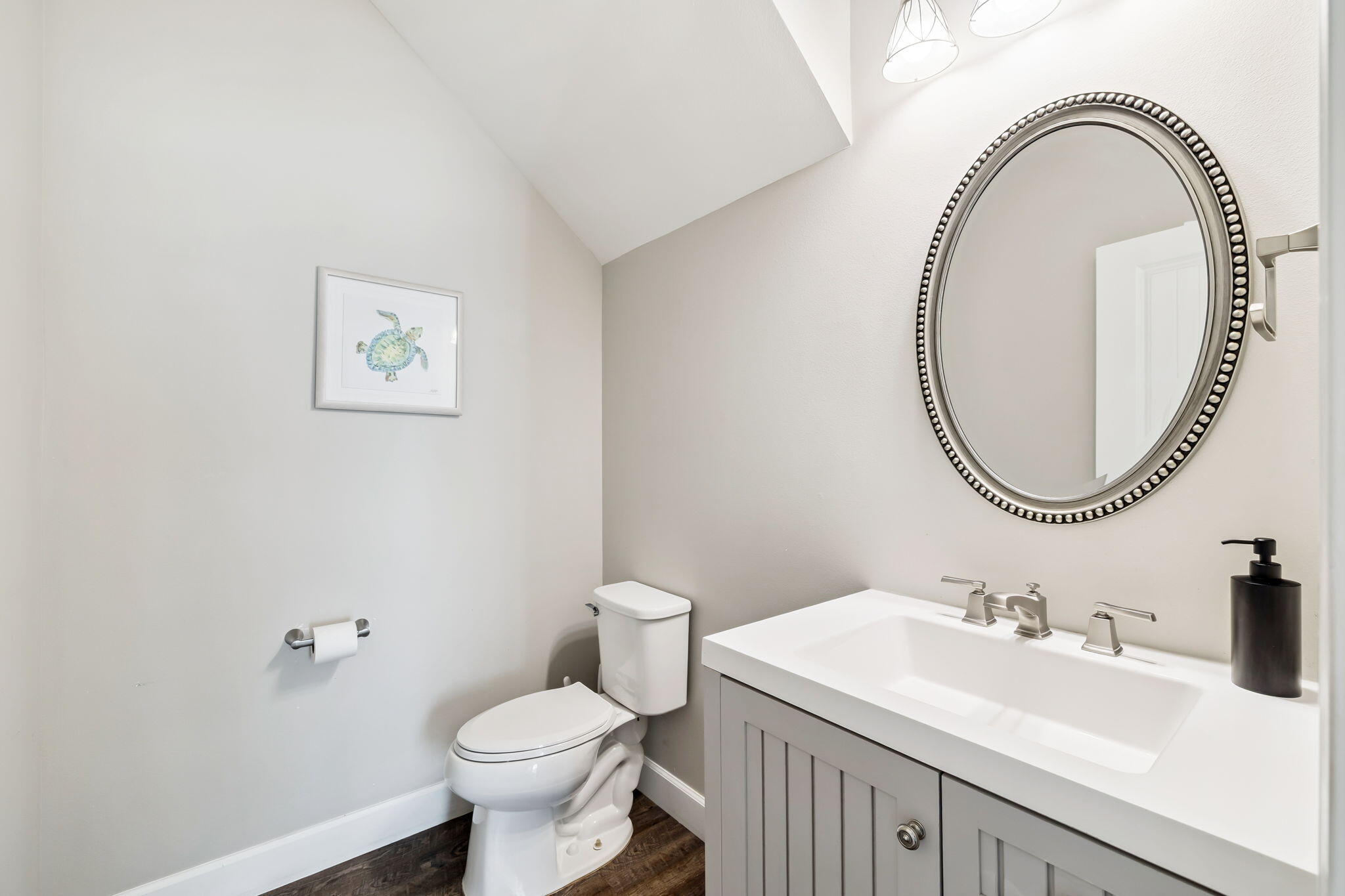 20 Sundance Court Miramar Beach, FL 32550 - Photo 18 of 53 a bathroom with a sink and a mirror