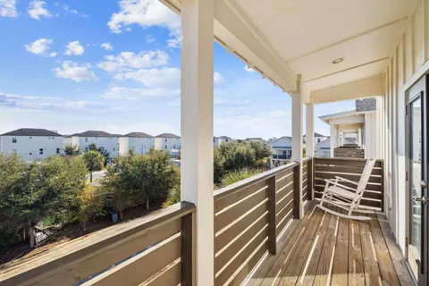 a bathroom with a shower and a toilet