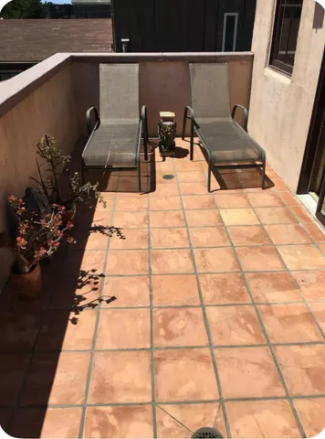 a view of a house with a balcony