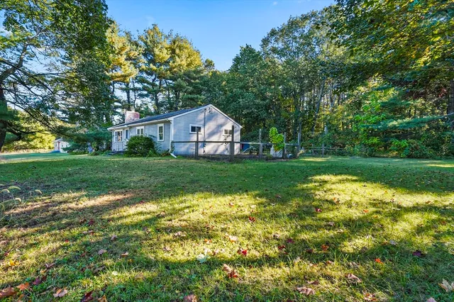 a view of a volley ball court