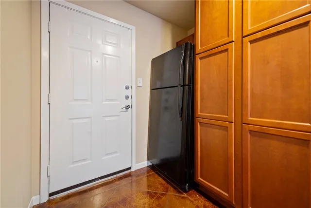 a view of empty room